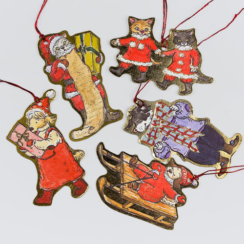 Holiday gift tags : 2025 Christmas 2 (5 types)