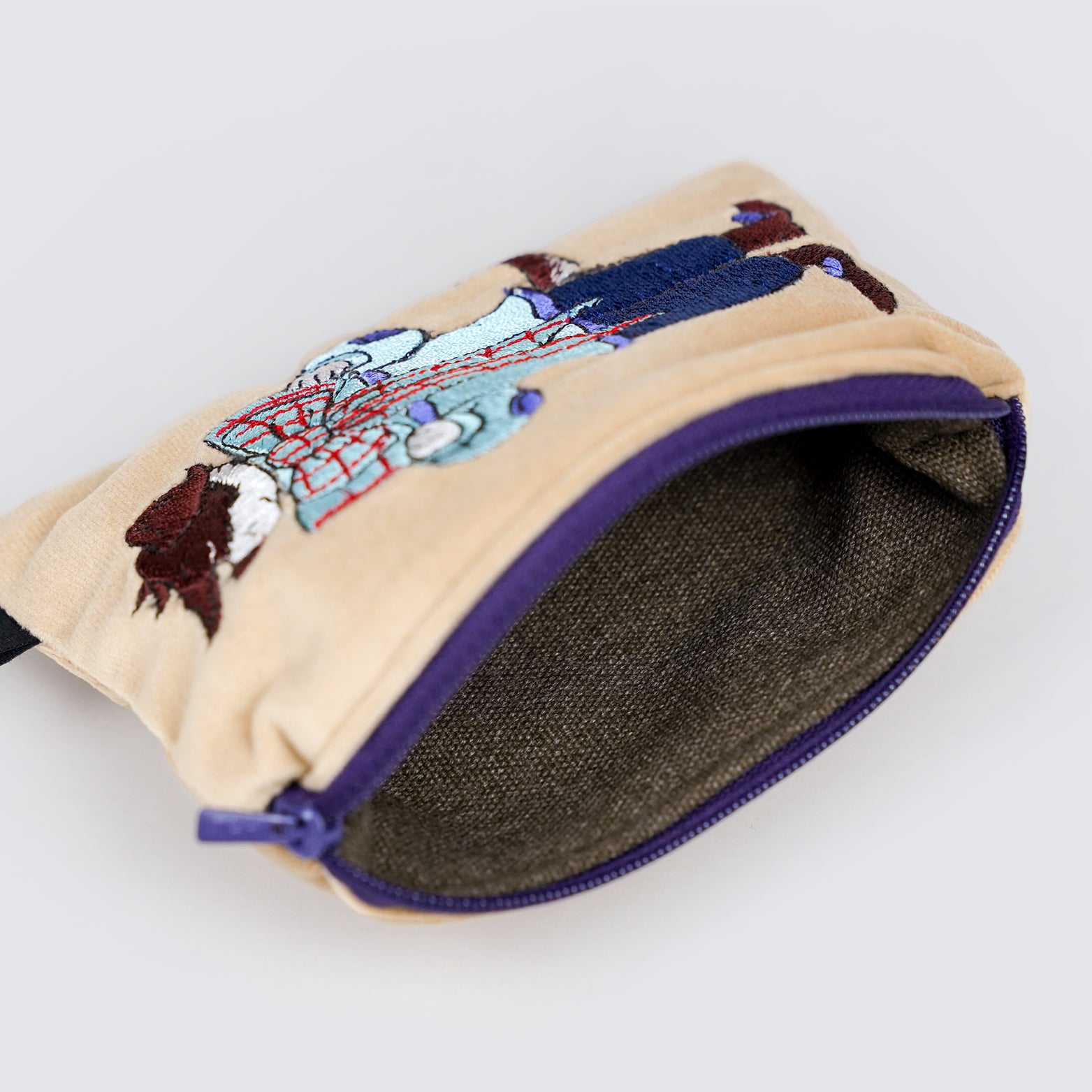 Pre-Order | Velvet Pouch : Ribbon Puppy