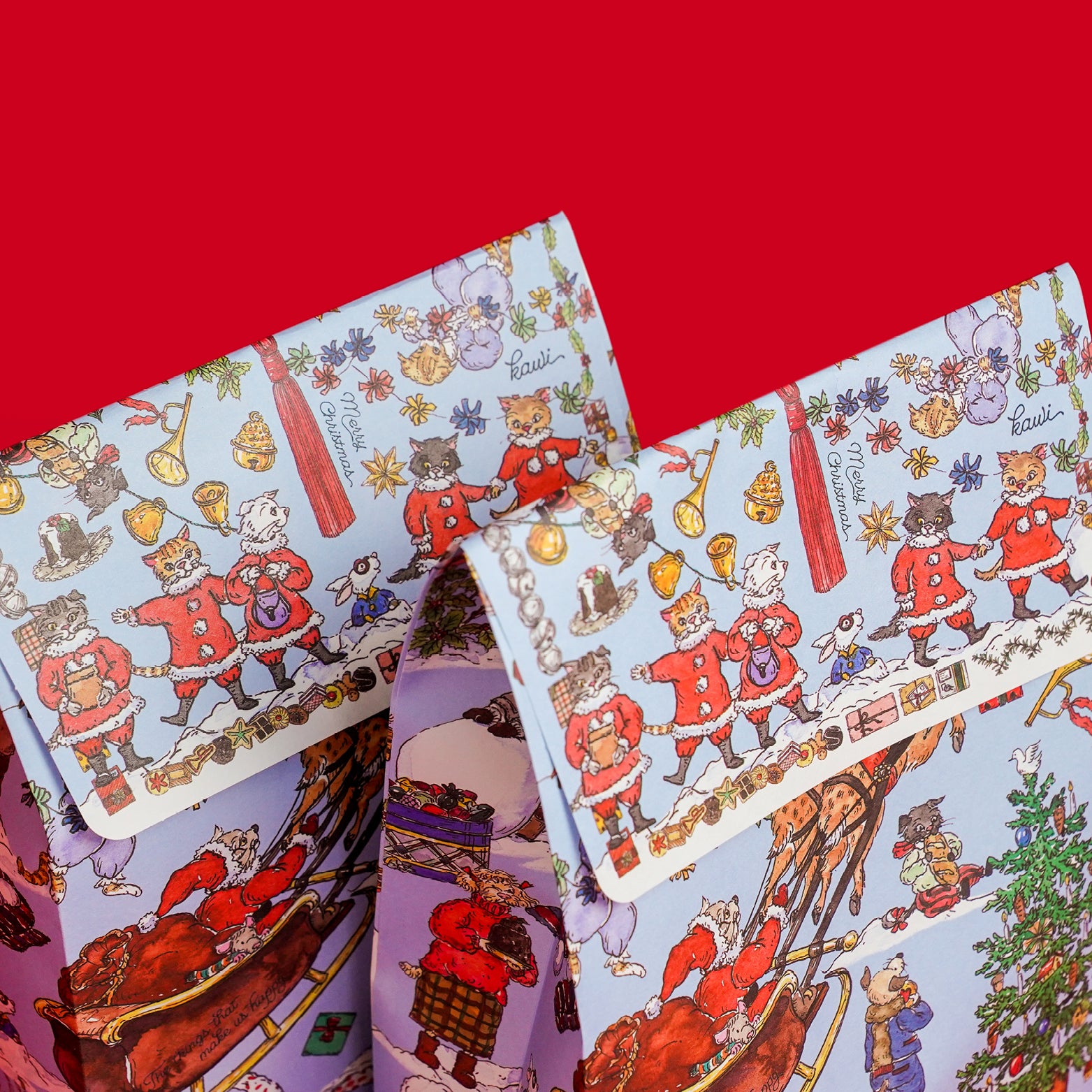 Pre-Order | 2025 Christmas Paper bag (Blue)