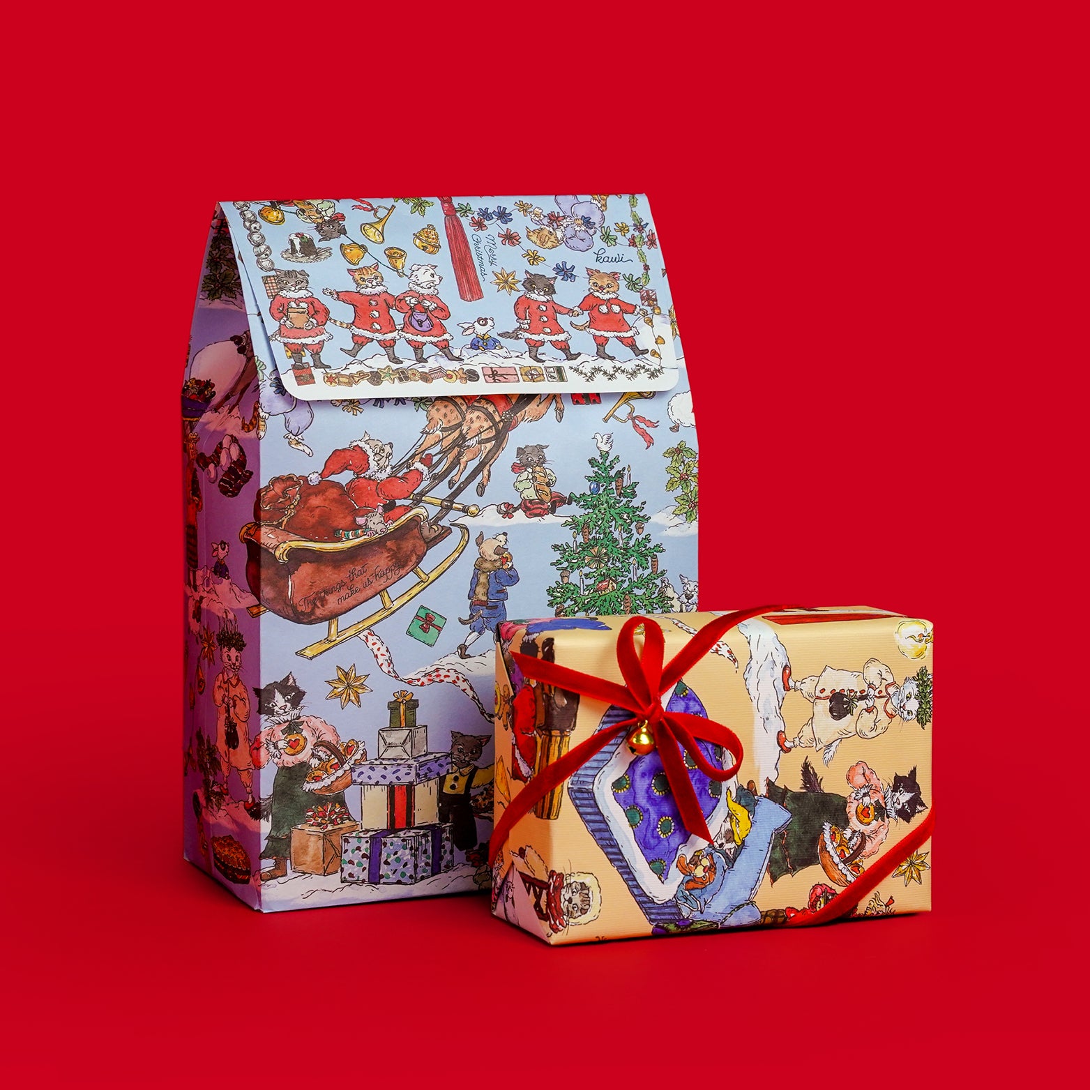 Pre-Order | 2025 Christmas Paper bag (Blue)