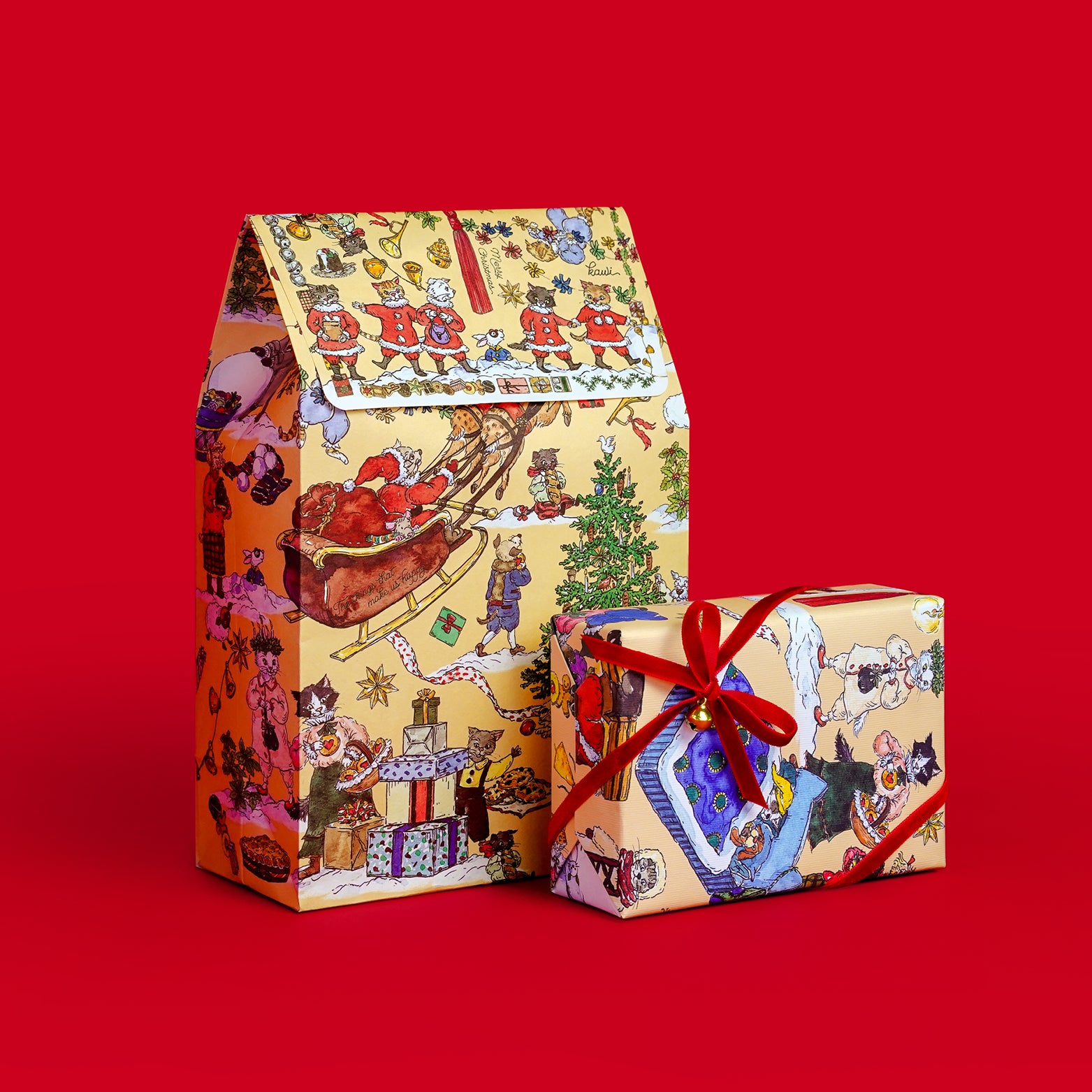 Pre-Order | 2025 Christmas Paper bag (Yellow)
