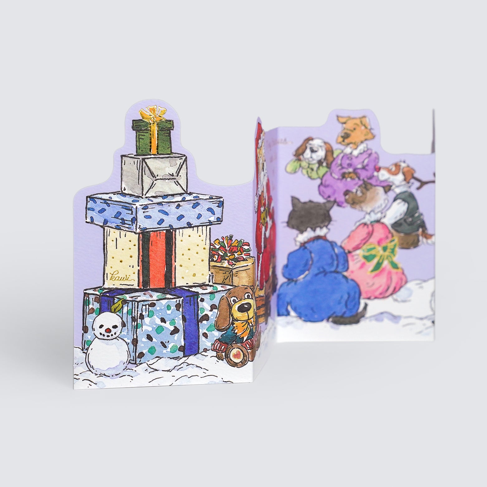 Pre-Order | 2025 Christmas Card - 2 (Purple)