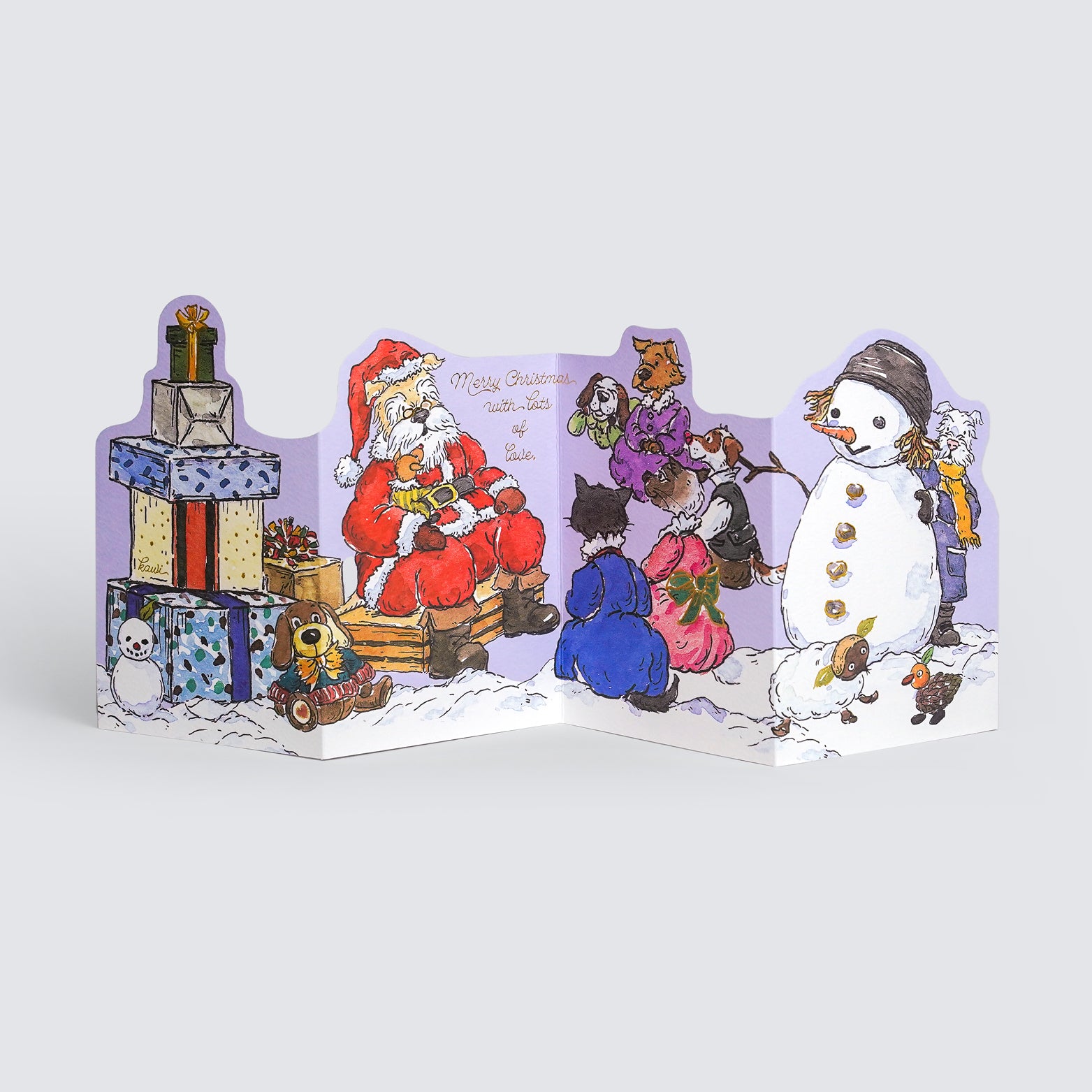 Pre-Order | 2025 Christmas Card - 2 (Purple)