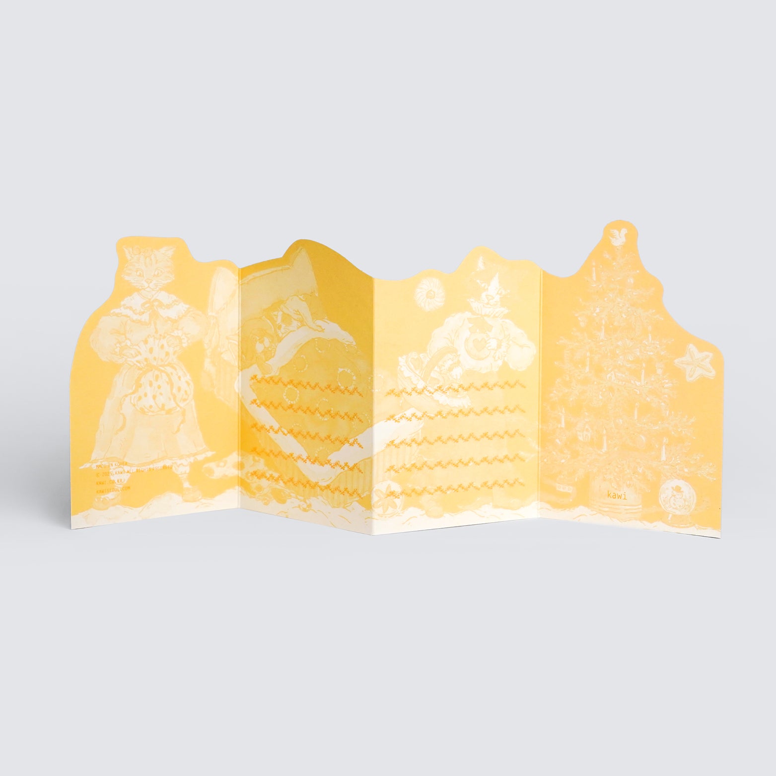 Pre-Order | 2025 Christmas Card - 3 (Yellow)