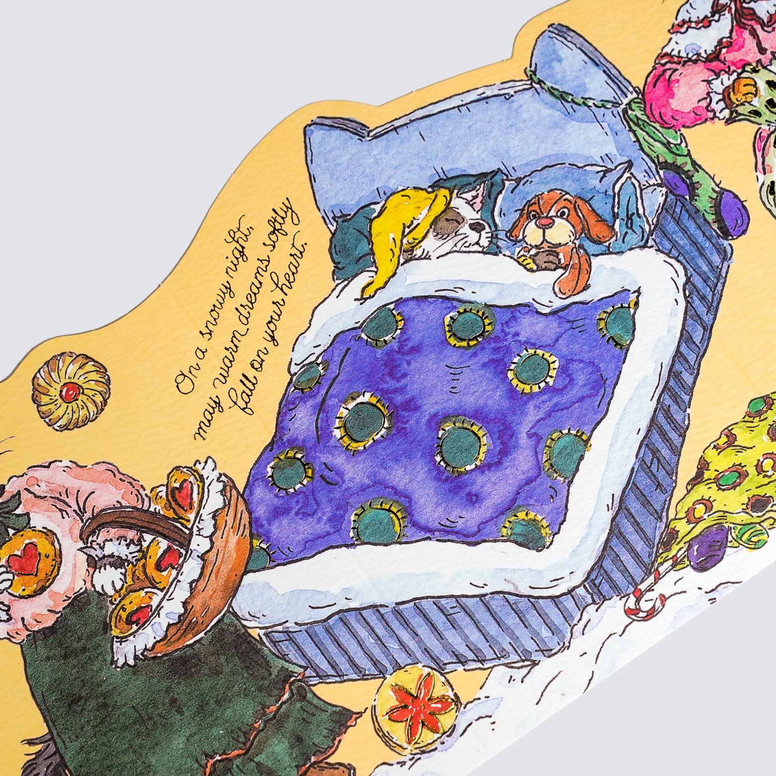 Pre-Order | 2025 Christmas Card - 3 (Yellow)