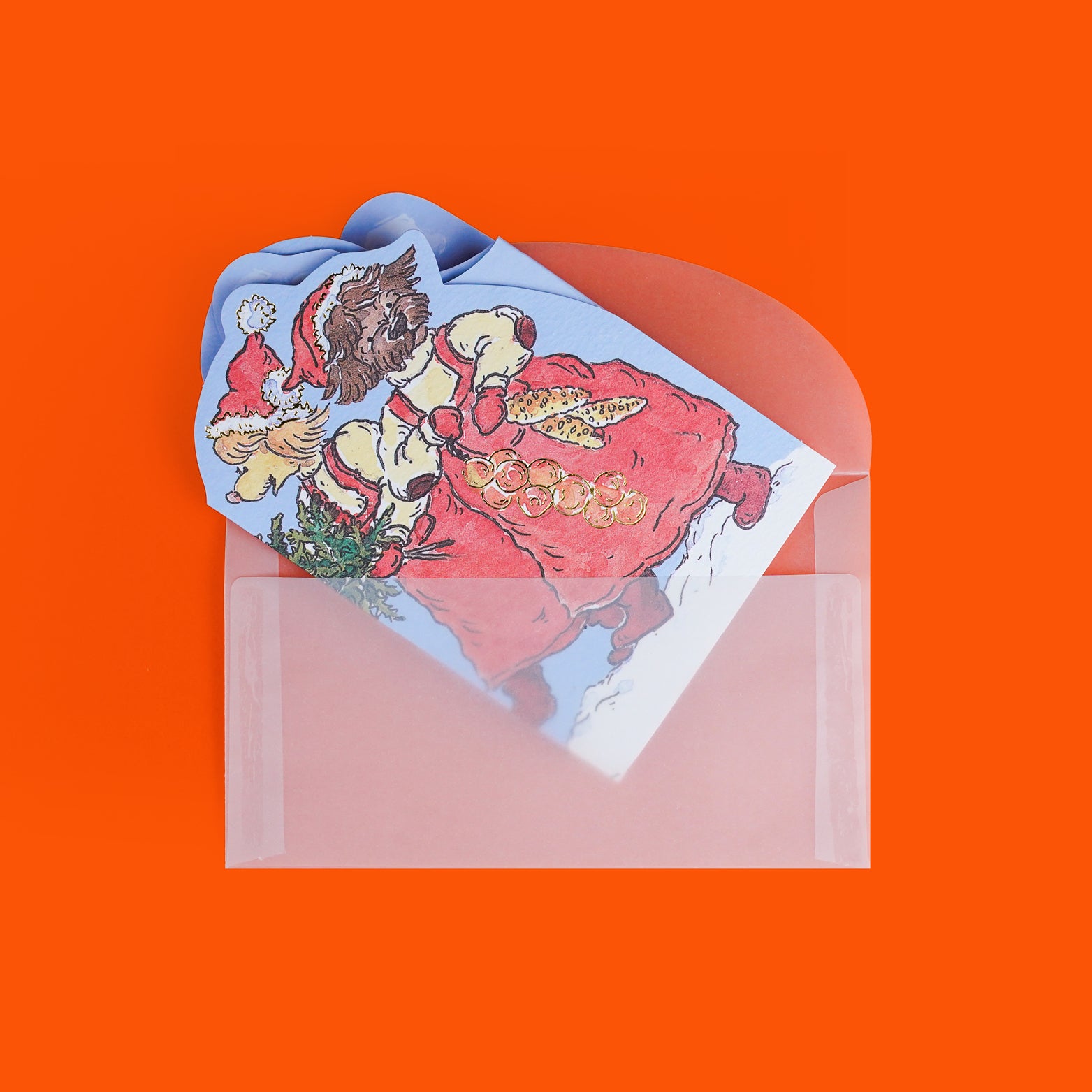 Pre-Order | 2025 Christmas Card - 4 (Blue)