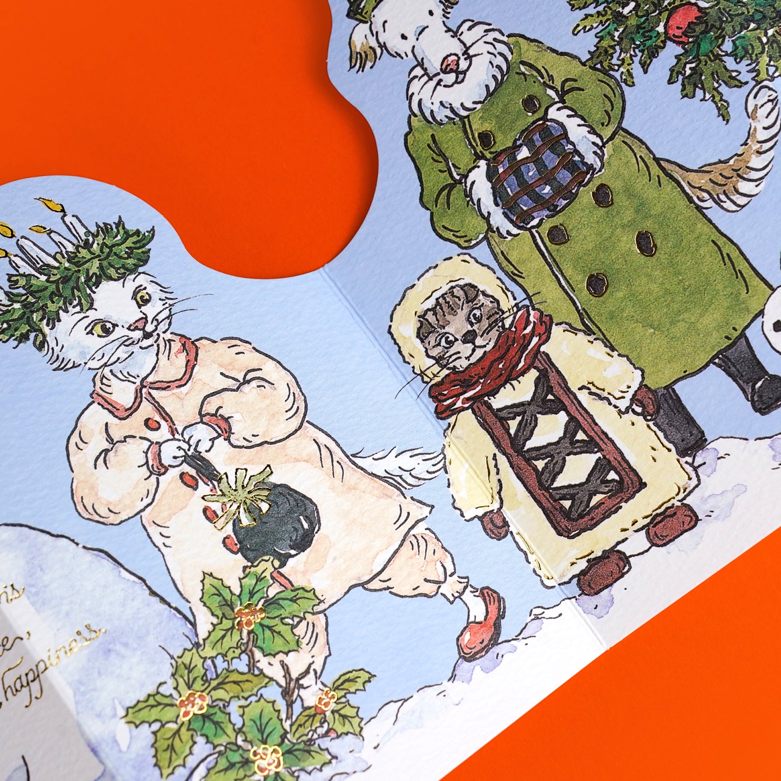 Pre-Order | 2025 Christmas Card - 4 (Blue)