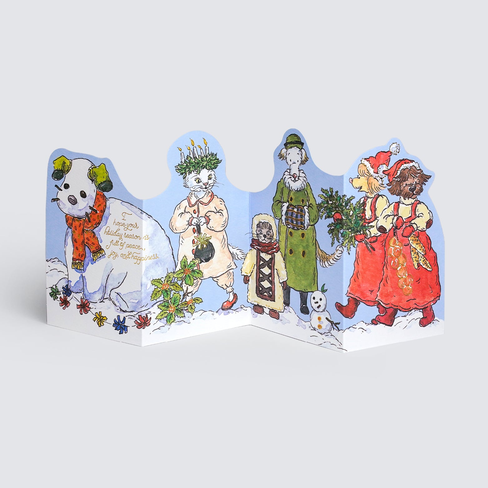 Pre-Order | 2025 Christmas Card - 4 (Blue)