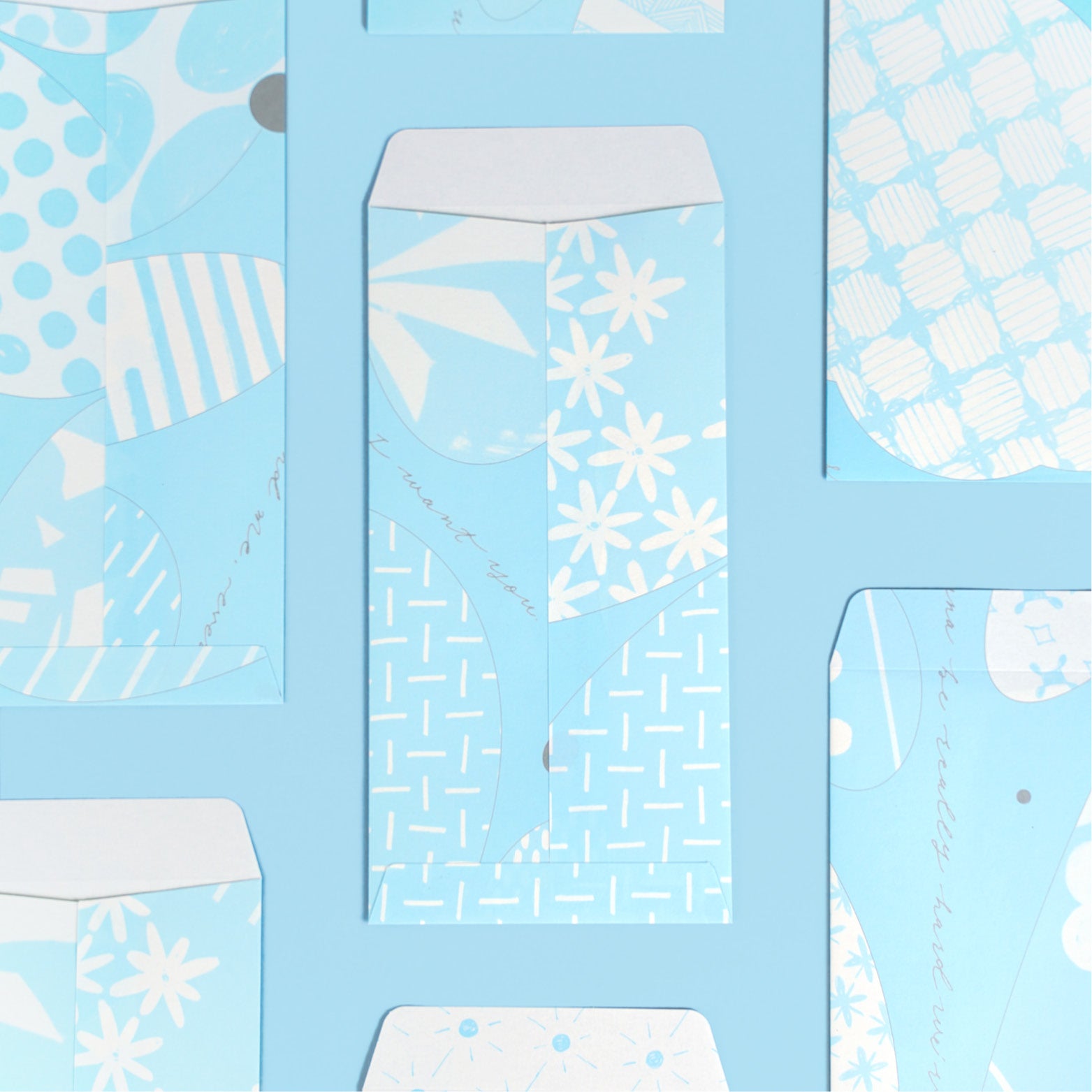 Flat paper bags 2 (3set)