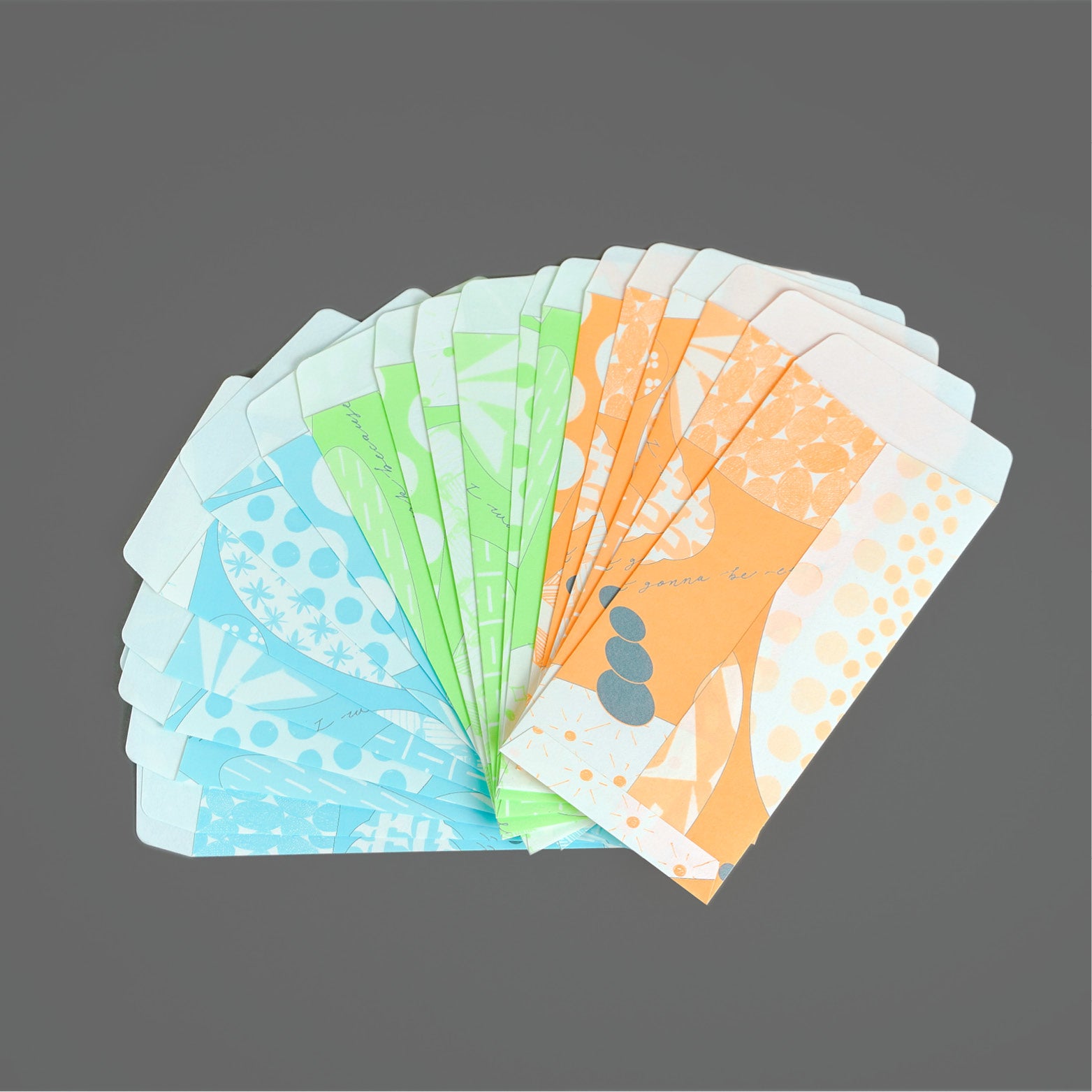 Flat paper bags 2 (3set)