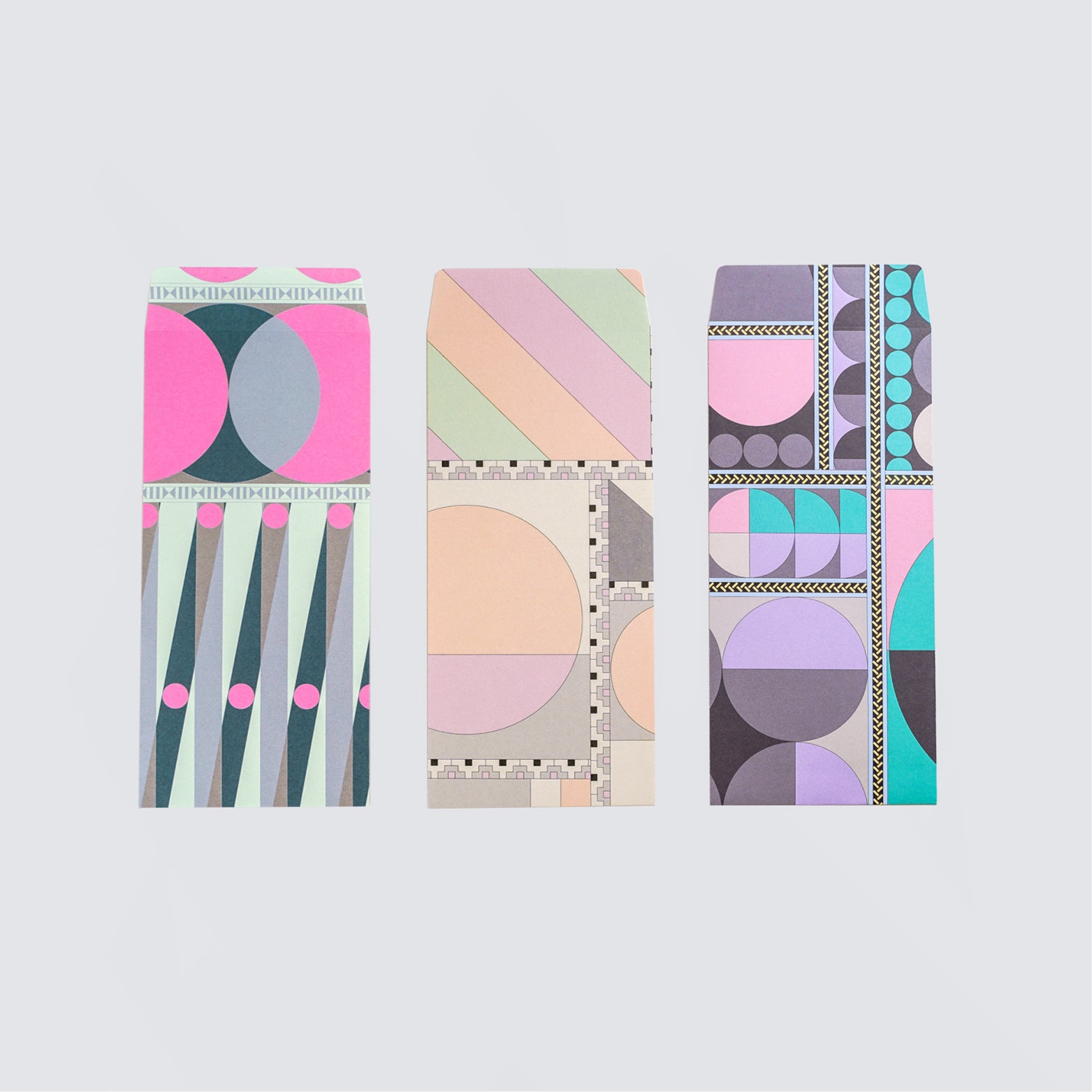 Small flat paper bags (3 set)