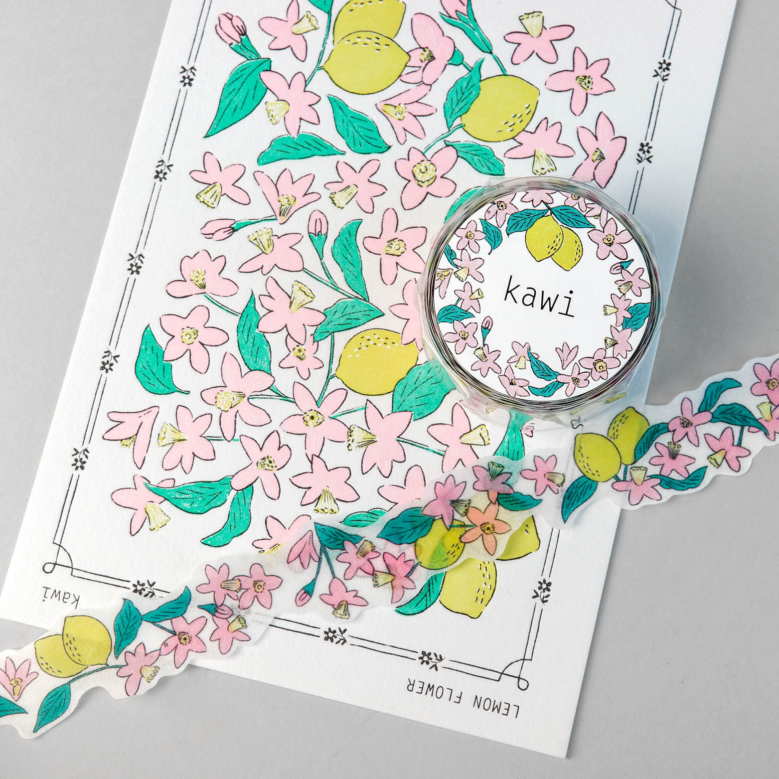Lemon flower (Die-cut)