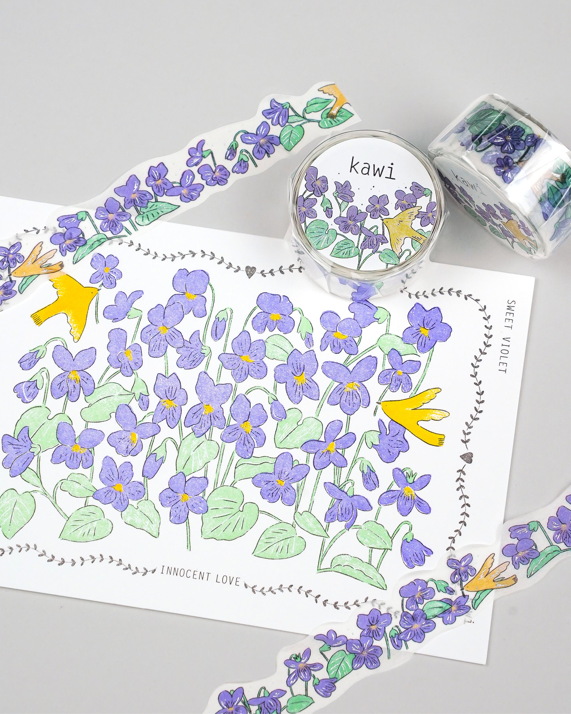 Sweet violet (Die-cut)